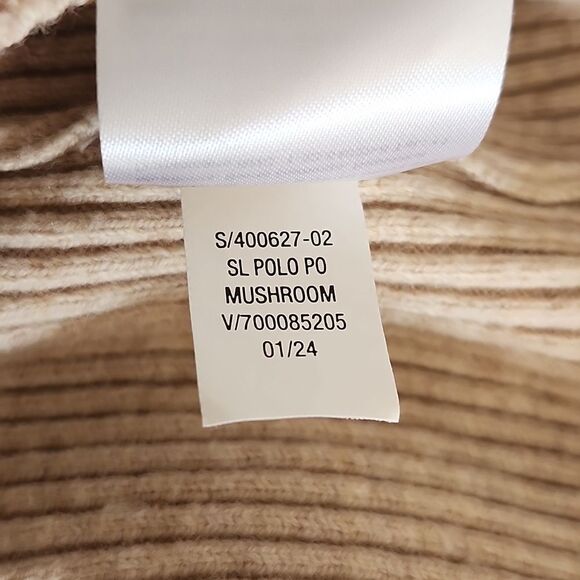 Old Navy Sleeveless Cropped Ribbed Lightweight Stretch Sweater Vest, Taupe, XS - Picture 8 of 8